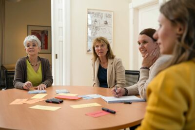 Besprechnung im Mediationszentrum Oldenburg